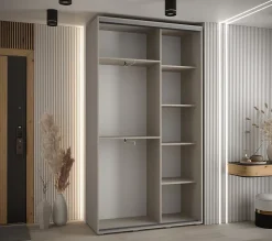 Armoire Dakota 2 a portes coulissantes 130/45/235,2 portes