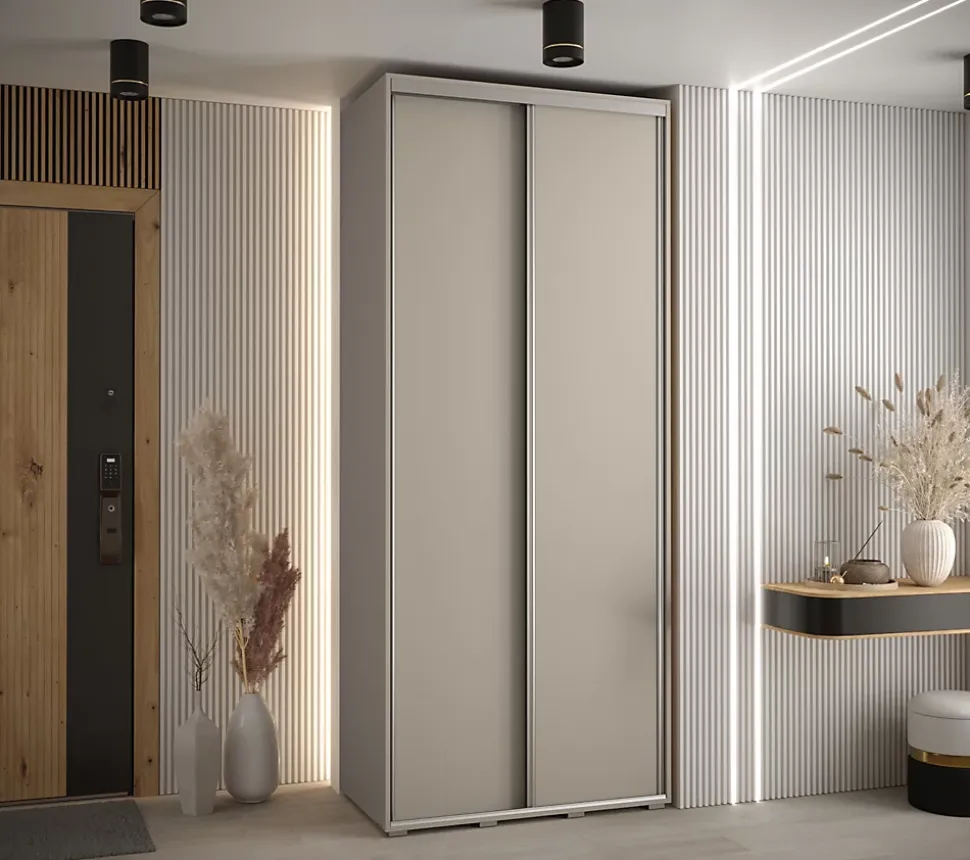 Armoire Dakota 1 a portes coulissantes 110/45/235,2 portes