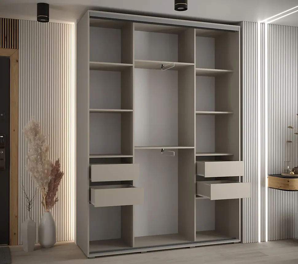 Armoire Dakota 1 a portes coulissantes 170/45/235,3 portes