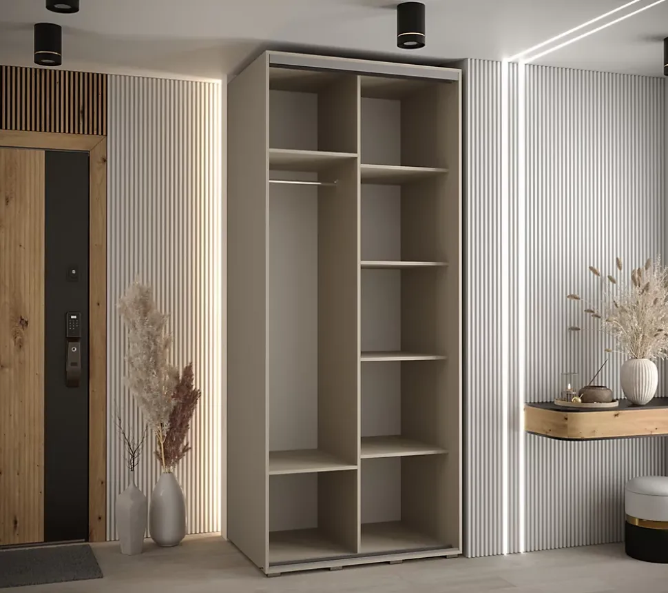 Armoire Dakota 5 a portes coulissantes 100/60/235,2 portes