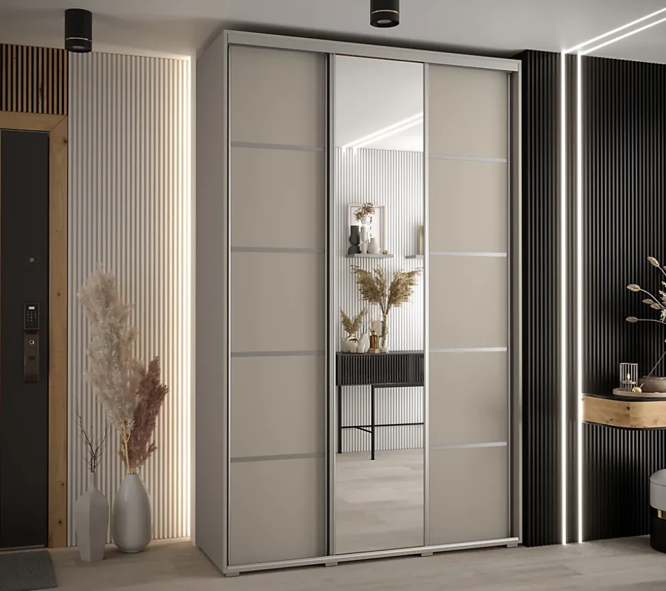 Armoire Dakota 5 a portes coulissantes 160/60/235,3 portes