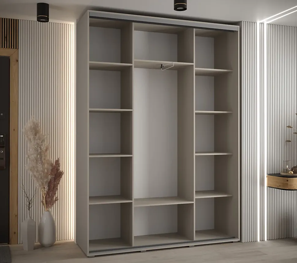 Armoire Dakota 5 a portes coulissantes 180/45/235,3 portes