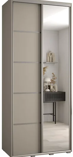 Armoire Dakota 5 a portes coulissantes 110/60/235,2 portes