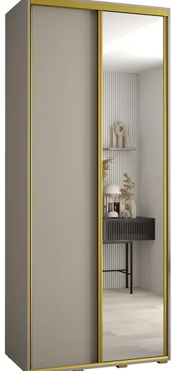 Armoire Dakota 3 a portes coulissantes 100/60/235,2 portes