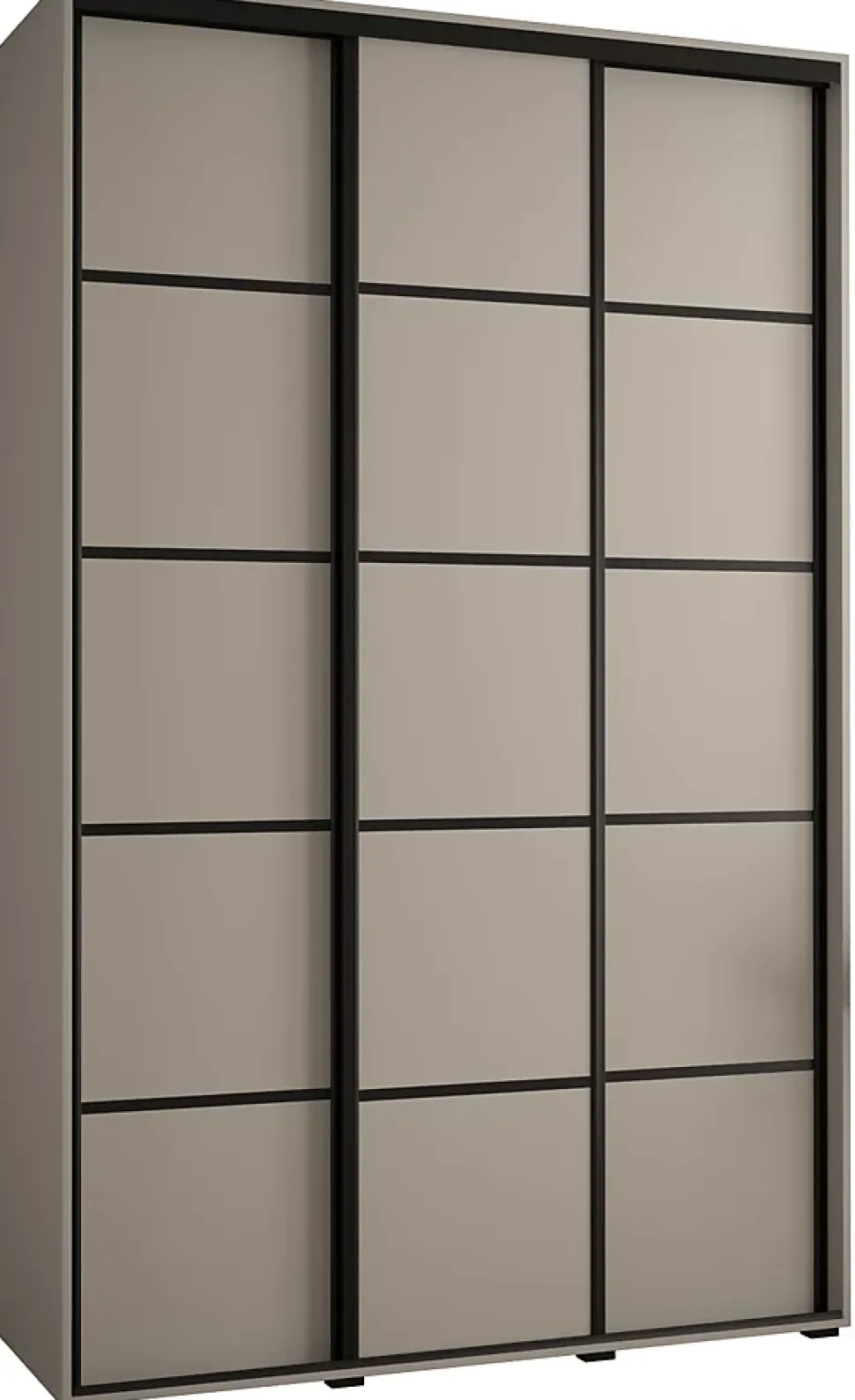 Armoire Dakota 4 a portes coulissantes 150/60/235,3 portes