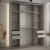 Armoire Dakota 1 a portes coulissantes 190/45/235,3 portes