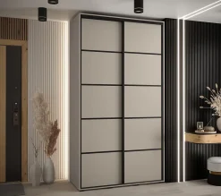 Armoire Dakota 4 a portes coulissantes 140/45/235,2 portes