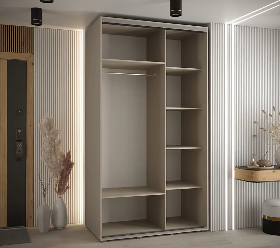 Armoire Dakota 5 a portes coulissantes 140/60/235,2 portes