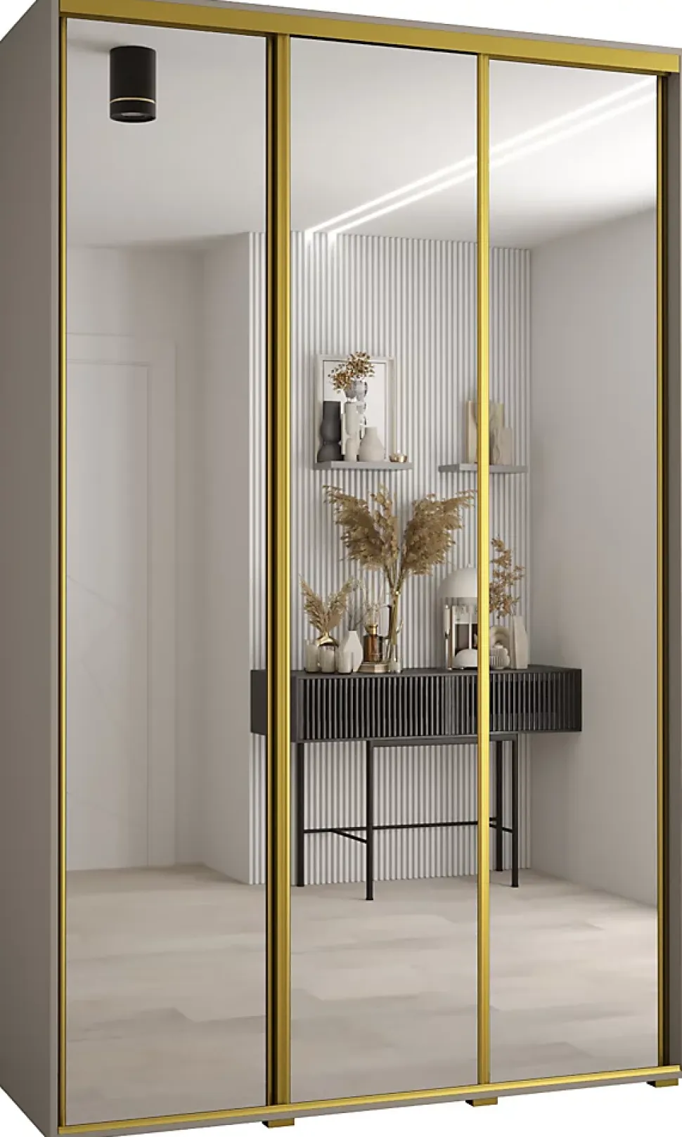 Armoire Dakota 2 a portes coulissantes 160/60/235,3 portes