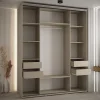 Armoire Dakota 3 a portes coulissantes 200/60/235,3 portes