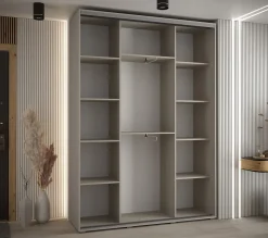 Armoire Dakota 1 a portes coulissantes 160/45/235,3 portes
