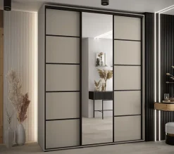 Armoire Dakota 5 a portes coulissantes 190/60/235,3 portes