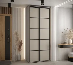 Armoire Dakota 4 a portes coulissantes 100/60/235,2 portes