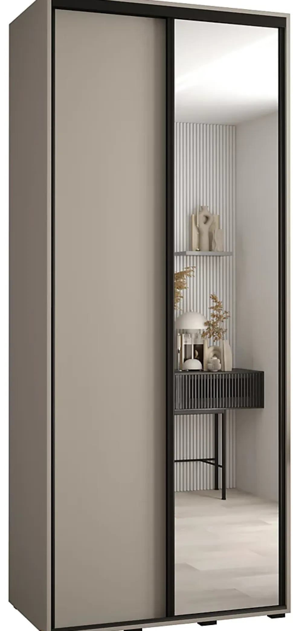 Armoire Dakota 3 a portes coulissantes 110/60/235,2 portes