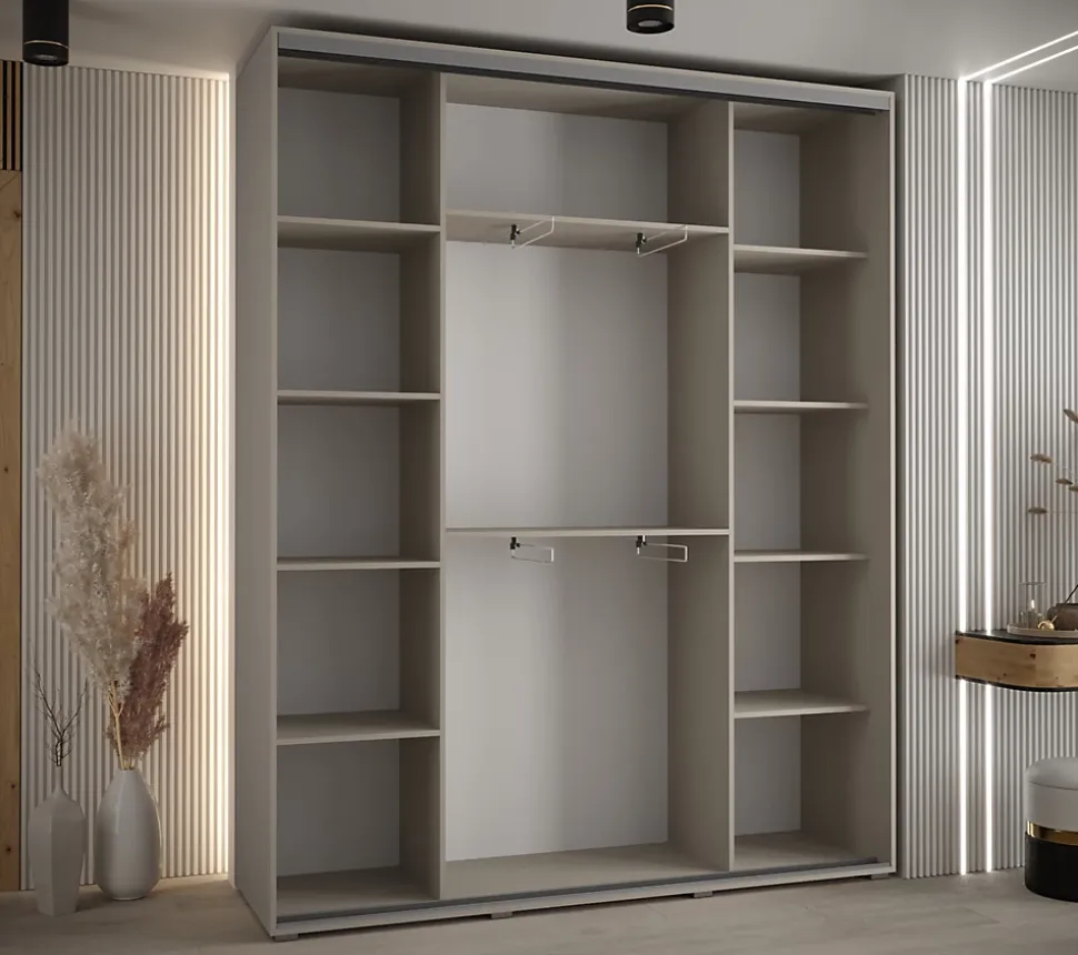Armoire Dakota 3 a portes coulissantes 200/45/235,3 portes