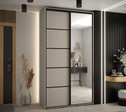 Armoire Dakota 5 a portes coulissantes 130/45/235,2 portes