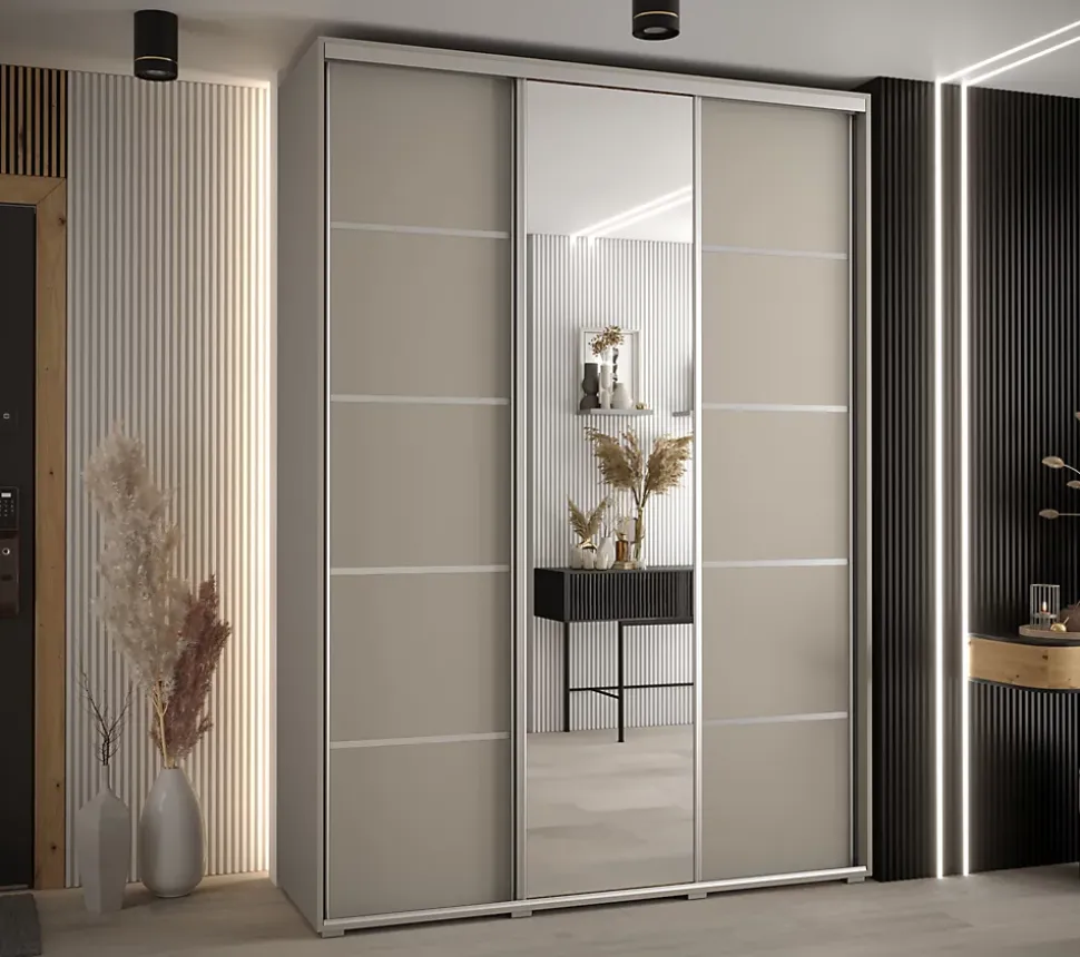 Armoire Dakota 5 a portes coulissantes 180/45/235,3 portes