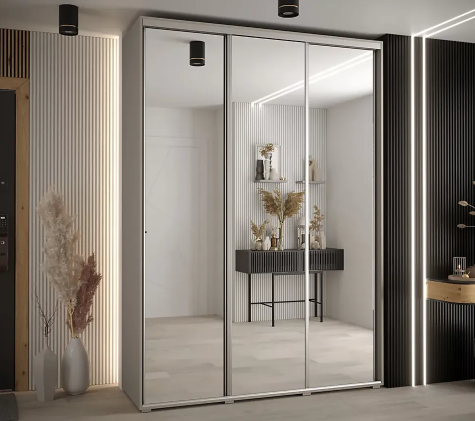 Armoire Dakota 2 a portes coulissantes 180/60/235,3 portes