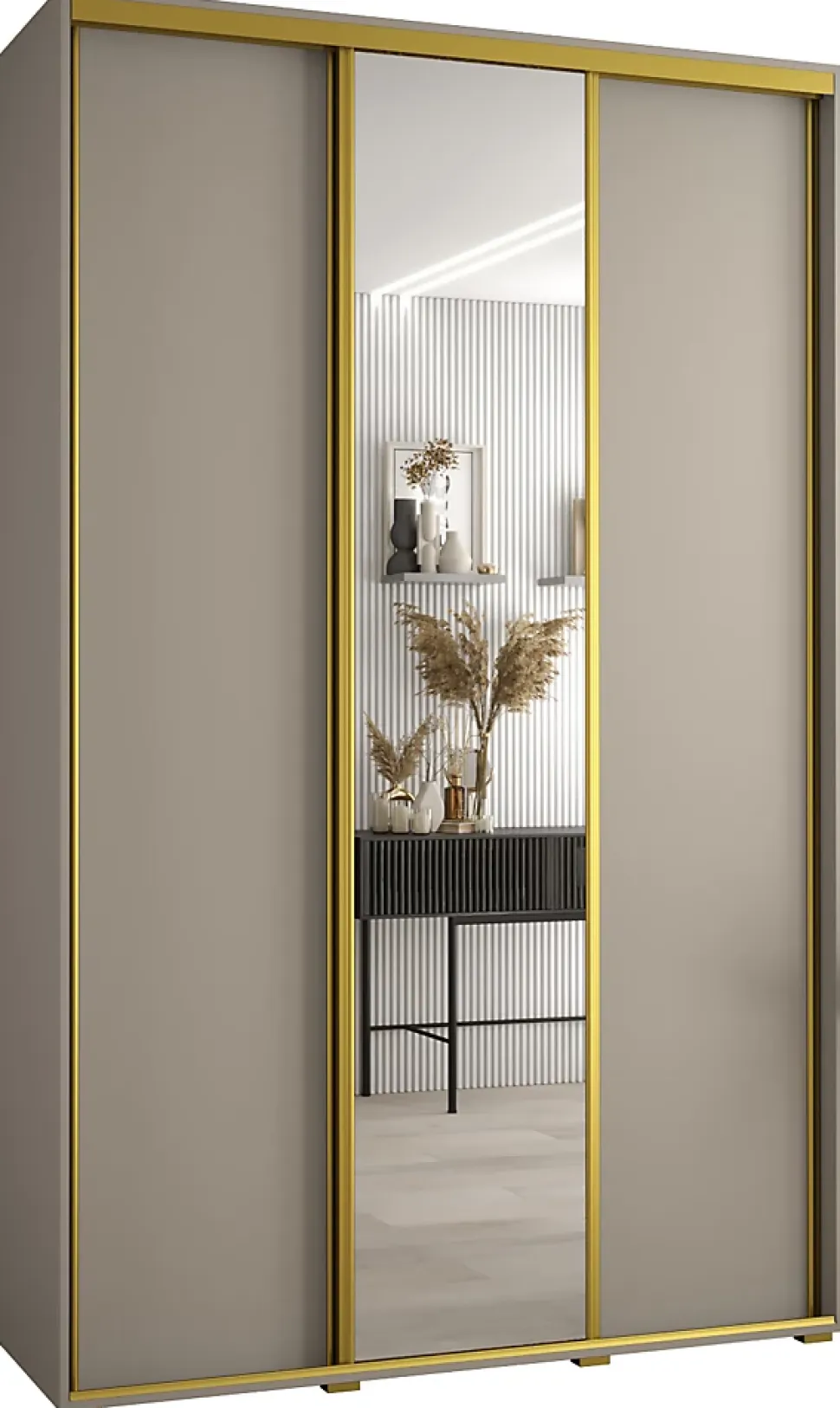 Armoire Dakota 3 a portes coulissantes 160/45/235,3 portes
