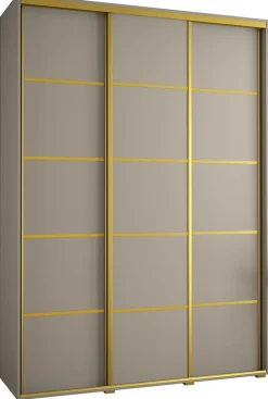 Armoire Dakota 4 a portes coulissantes 180/60/235,3 portes