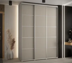 Armoire Dakota 4 a portes coulissantes 170/60/235,3 portes