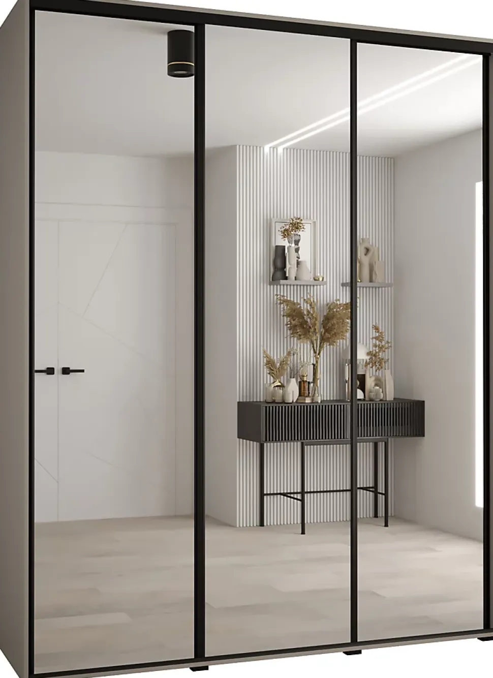 Armoire Dakota 2 a portes coulissantes 200/60/235,3 portes