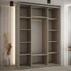 Armoire Dakota 4 a portes coulissantes 170/60/235,3 portes