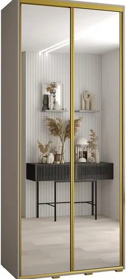 Armoire Dakota 2 a portes coulissantes 120/60/235,2 portes