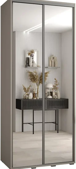 Armoire Dakota 2 a portes coulissantes 110/45/235,2 portes