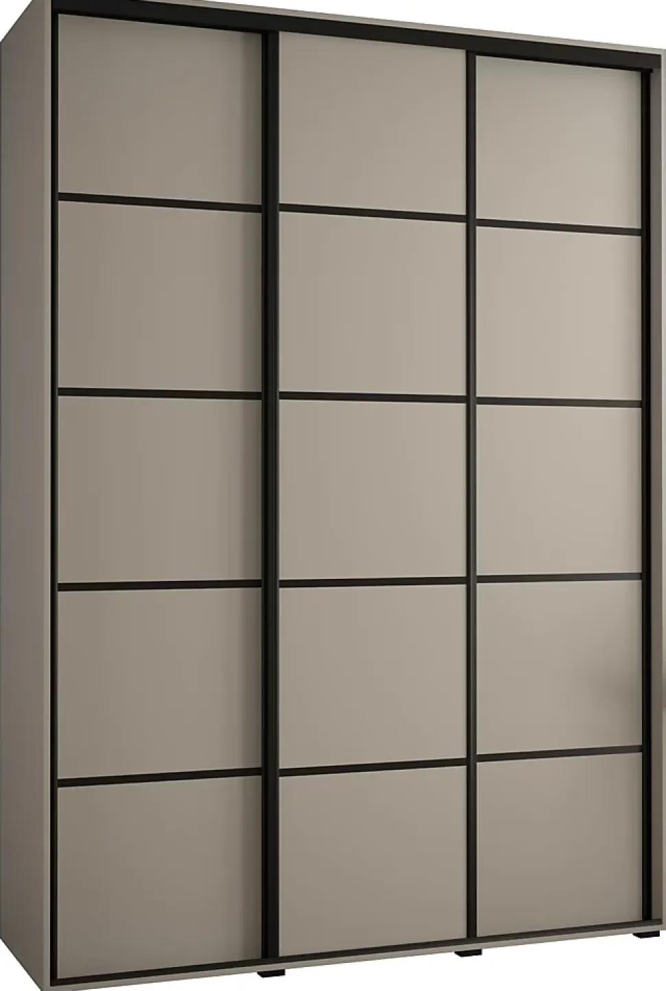 Armoire Dakota 4 a portes coulissantes 180/60/235,3 portes