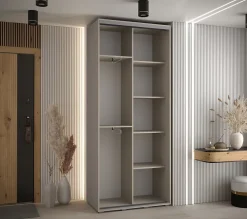 Armoire Dakota 4 a portes coulissantes 100/45/235,2 portes