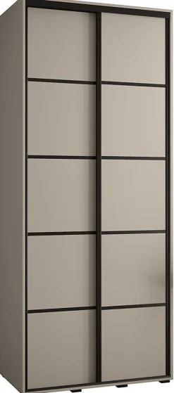 Armoire Dakota 4 a portes coulissantes 100/45/235,2 portes