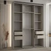 Armoire Dakota 1 a portes coulissantes 170/60/235,3 portes