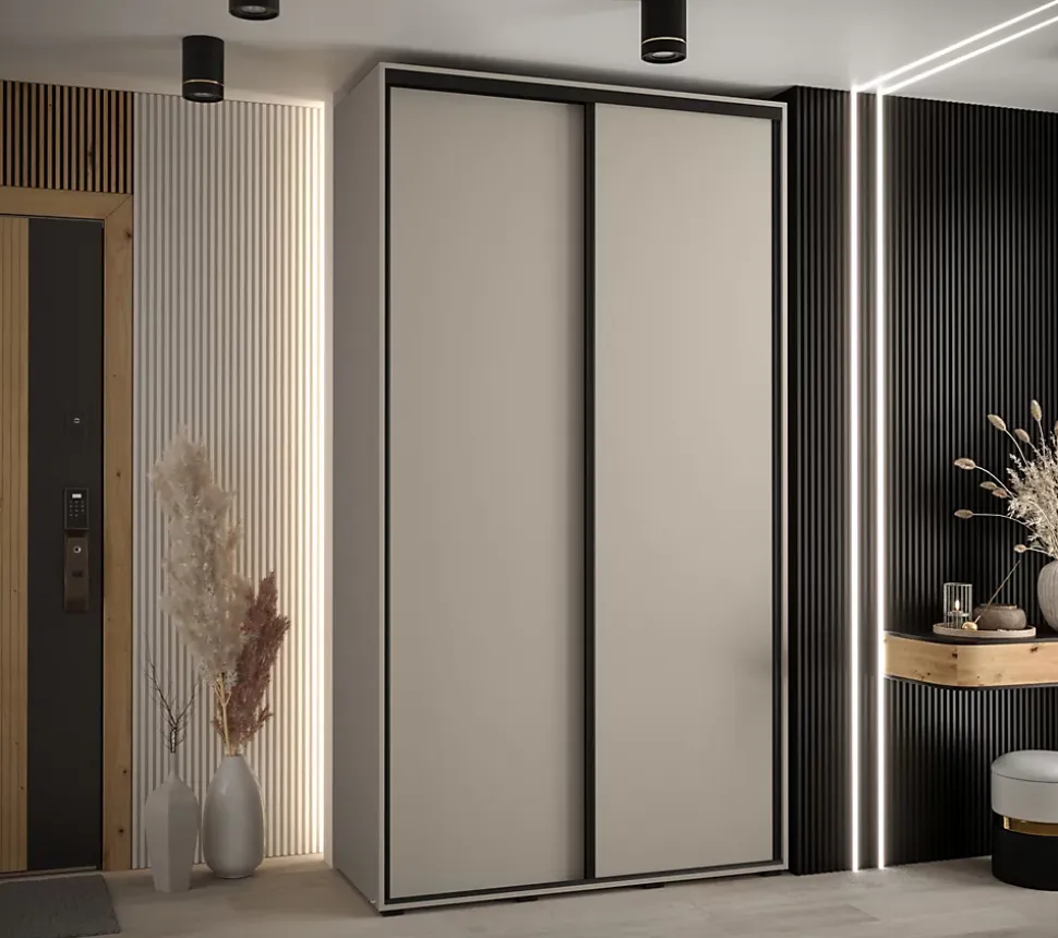 Armoire Dakota 1 a portes coulissantes 140/60/235,2 portes