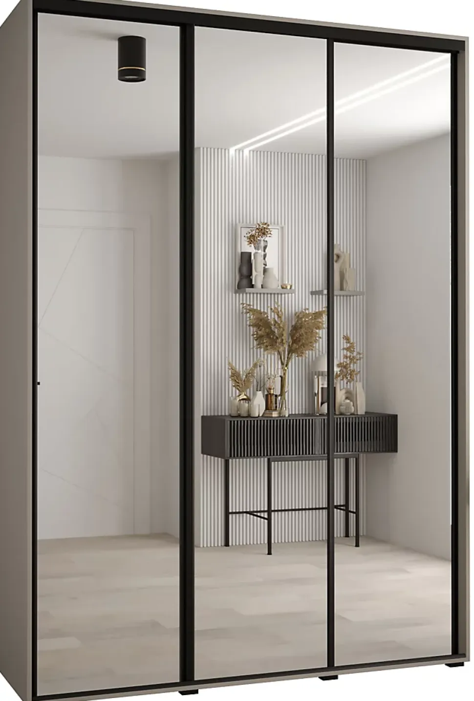 Armoire Dakota 2 a portes coulissantes 180/45/235,3 portes