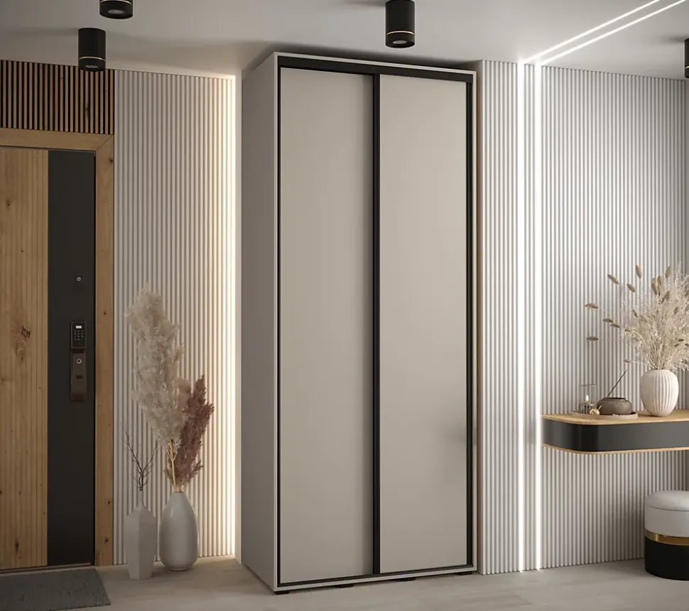Armoire Dakota 1 a portes coulissantes 110/60/235,2 portes