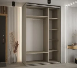 Armoire Dakota 5 a portes coulissantes 150/60/235,3 portes