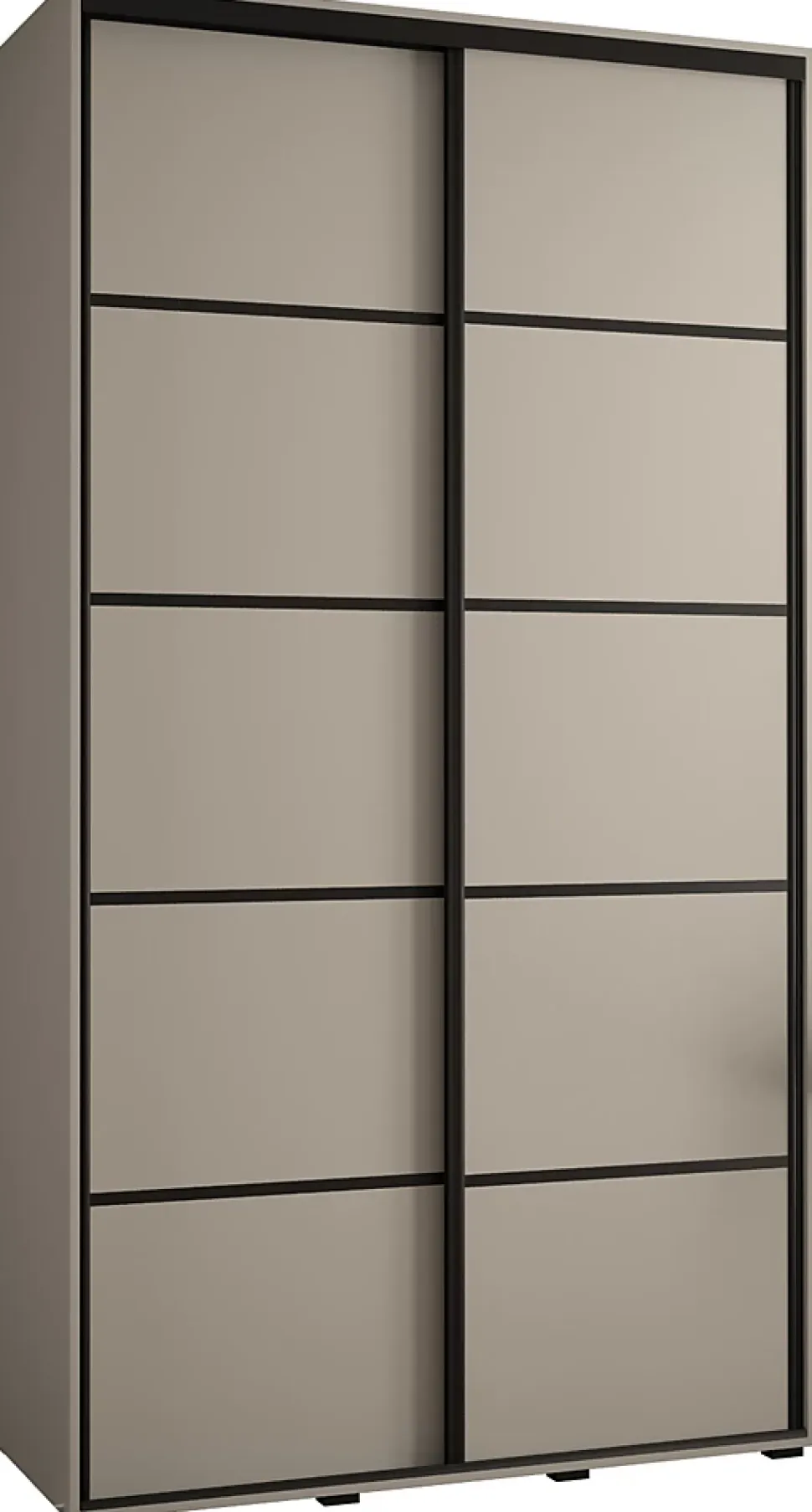 Armoire Dakota 4 a portes coulissantes 130/60/235,2 portes