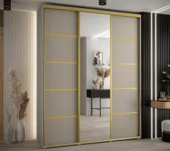 Armoire Dakota 5 a portes coulissantes 200/45/235,3 portes