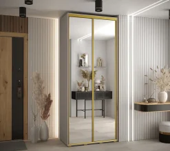 Armoire Dakota 2 a portes coulissantes 120/45/235,2 portes