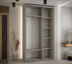 Armoire Dakota 1 a portes coulissantes 130/45/235,2 portes