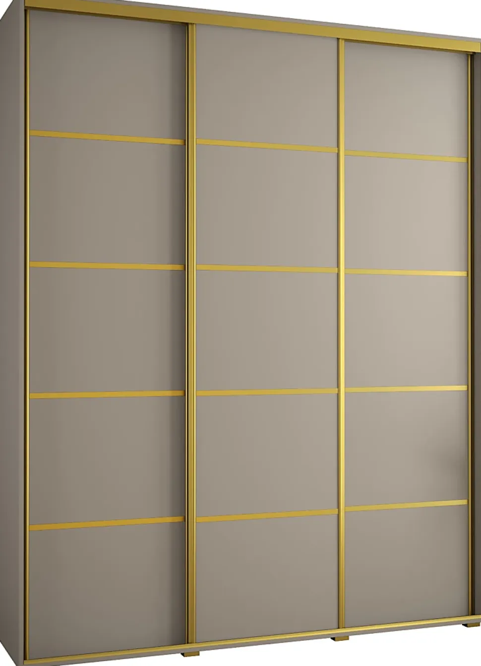 Armoire Dakota 4 a portes coulissantes 200/60/235,3 portes