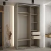 Armoire Dakota 2 a portes coulissantes 130/60/235,2 portes