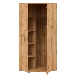 Armoire d'angle 2 portes Selma Bois