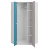 Armoire d'angle Camteso 100, Nombre d'étagères: 5, 190x90x90cm