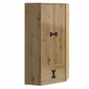Armoire d'angle Florevi 114, Nombre d'étagères: 3, 191x88x88cm