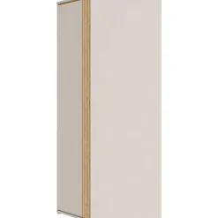 Armoire d'angle FORTE WEXS811-M820 sable chene 92,2x92,2x193,7 cm