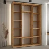 Armoire Davos 4 a portes coulissantes H. 235,2 x L. 160 x P. 45 3 portes