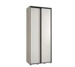 Armoire Davos 1 a portes coulissantes H. 235,2 x L. 110 x P. 45 2 portes