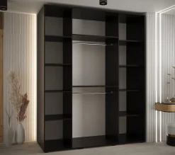 Armoire Davos 13 a portes coulissantes H. 235,2 x L. 190 x P. 60 3 portes